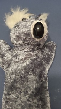 Grey Koala Hand Puppet Glove Plush Stuffed Animal