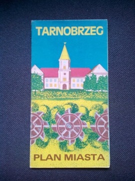 Plan miasta Tarnobrzeg 1977