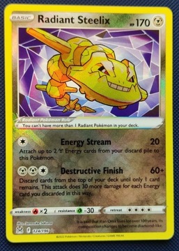 Radiant Steelix 124/196 Lost Origin