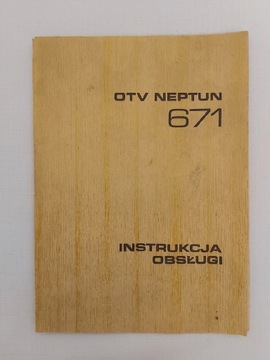 Instrukcja obsługi OTV Neptun 671
