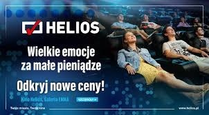 Bilet do kina Helios,voucher do kina Helios,HELIOS