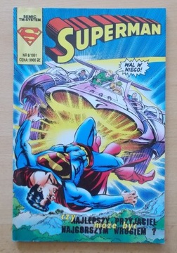 TM-Semic SUPERMAN nr 8/91 stan bdb