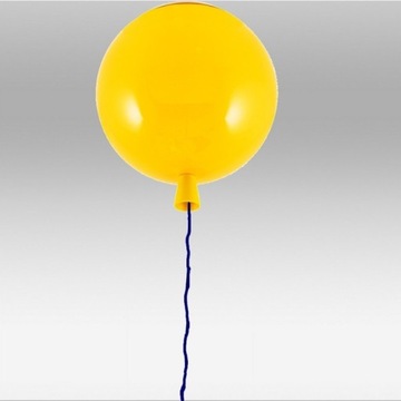 Lampa plafonik balon żółty 25cm 1xE27