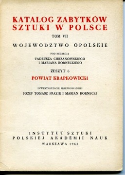 Katalog zabytków sztuki w Polsce woj.opolskie z. 6