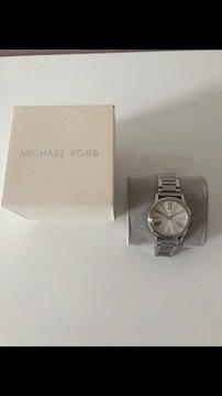 Srebrny zegarek Michael Kors MK-3489