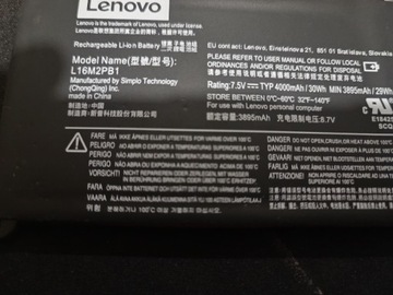 Oryginalna bateria do LENOVO Ideapad 320-15AST