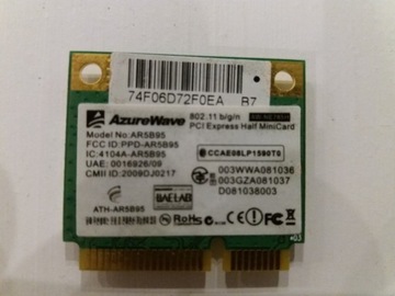 Karta WiFi  AzureWave Asus AR5B95 