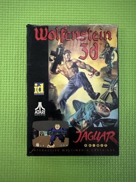 Gra na Atari Jaguar WOLFENSTEIN 3D BOX