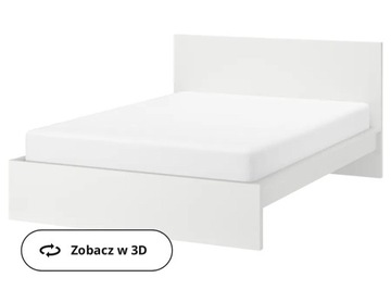 Łóżko ikea z materacem 