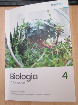 Biologia Zbiór zadań Tom 4 Matura 2020-2022