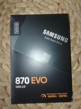 Dysk SSD samsung 870 evo 500gb