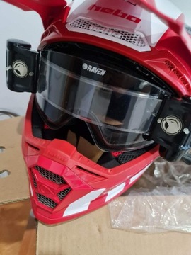 Kask crossowy hebo