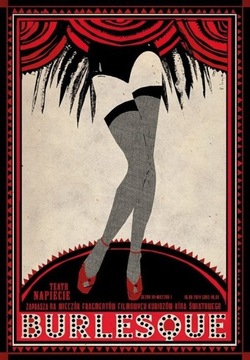 Plakat Ryszard Kaja Burlesque