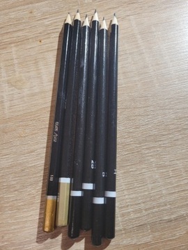 6 ołówków do rysowania