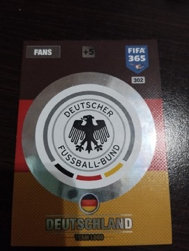 Karty panini FIFA 365 2017 herby 5 sztuk