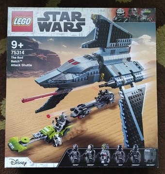 LEGO Star Wars 75314 Prom szturmowy Parszywej Zgrai