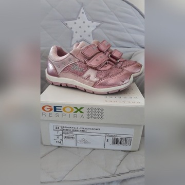 buciki GEOX 23 sneakers różowy