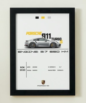 OBRAZ PORSCHE 911 TURBO S