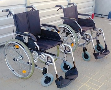 Wózek inwalidzki składany różne rozmiary zadbane 