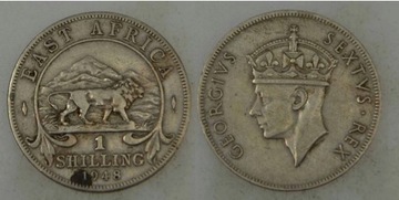 1 Shilling 1948 Brytyjska Wschodnia Afryka