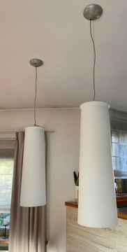 Włoska lampa sufitowa wisząca piękny design 2 szt.