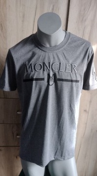 T-shirt koszulka męska Moncler szara  r.2XL