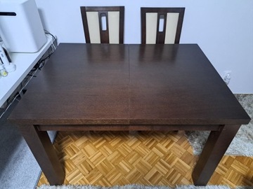 Solidny Stół + 6 krzeseł