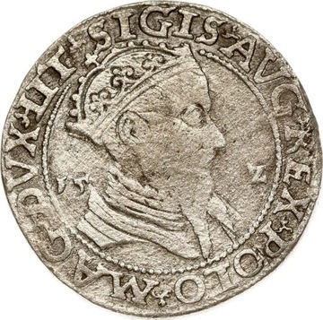 Zygmunt II August Trojak 1562 Wilno [R5]