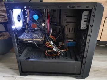 Komputer do gier nauki biura GTX1050TI 4GB 8RA SSD