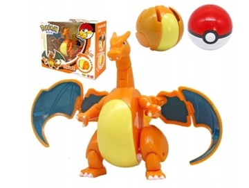 Pokeball Clip Składana figurka Pokemon Charizard