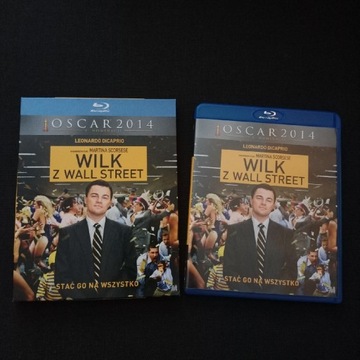 Wilk z Wall Street Blu-ray disc Leonardo DiCaprio 