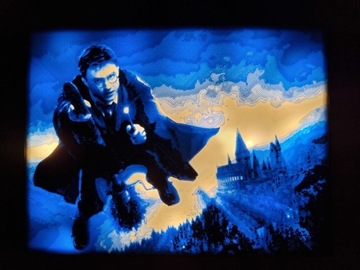 Harry Potter litografia foto ramka lampka