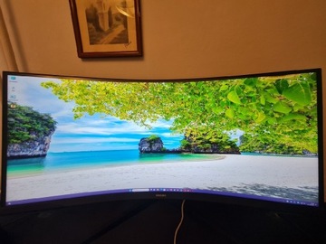 Monitor 34" Samsung Odyssey G5 WQHD VA 1ms 165Hz