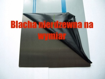 blacha nierdzewna  na wymiar 0,8mm 