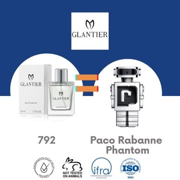 GLANTIER 792 Odpowiednik Paco Rabanne Phantom