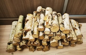 Duży karton drewna 23 kg brzoza sezonowana