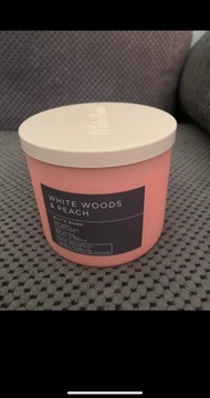 Bath & body works white woods & peach