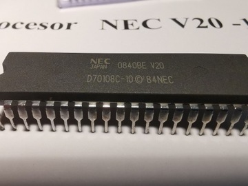 Procesor V20 NEC zamiast intel 8088 PC XT