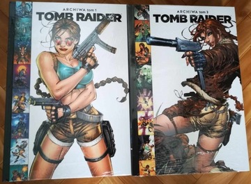 TOMB RAIDER ARCHIWA TOM 1 i 3 POLSKIE KOMIKS PL 