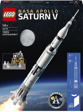  LEGO Ideas 92176 - Rakieta NASA Apollo Saturn V 
