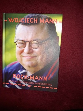 Książka Wojciech Mann ,,Rock-Mann,,