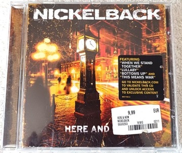 CD-Nickelback-Here & now,bez obw.,idealny stan