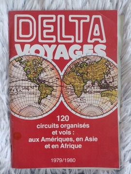 DELTA VOYAGES 1979/80 katalog 