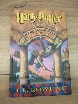 Harry Potter i Kamień filozoficzny stare wydanie twarda