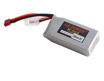 GE Power 7.4V 4200MAH 25C 2S li-po bateria