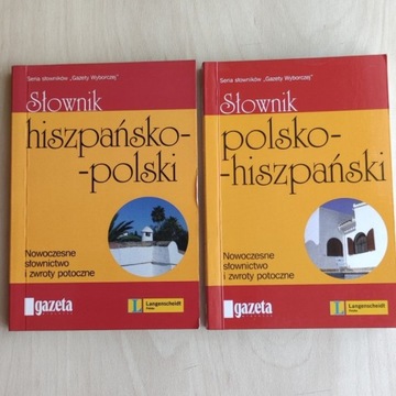 Słownik polsko-hiszpański i hiszpańsko-polski 2 ks