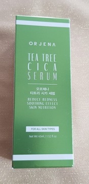 Orjena Tea Tree Cica,Serum łagodzące 45 ml, Korea
