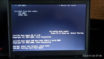 Laptop Lenovo ThinkPad X301 13"