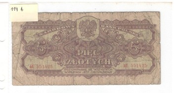 5 złotych 1944