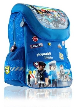 Nowy Piękny plecak szkolny Playmobil